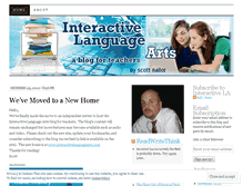 Tablet Screenshot of interactivelanguagearts.wordpress.com