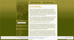 Desktop Screenshot of jessklein.wordpress.com