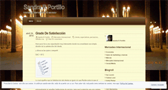 Desktop Screenshot of portilloa.wordpress.com