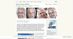 Desktop Screenshot of eddyjansen.wordpress.com