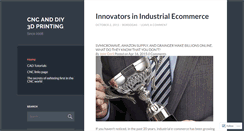 Desktop Screenshot of cncmachining.wordpress.com
