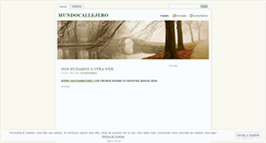Desktop Screenshot of mundocallejero.wordpress.com