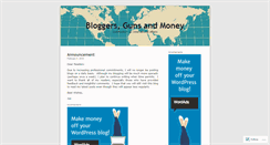 Desktop Screenshot of bloggersgunsandmoney.wordpress.com