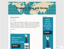 Tablet Screenshot of bloggersgunsandmoney.wordpress.com