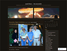 Tablet Screenshot of jamilkhan.wordpress.com