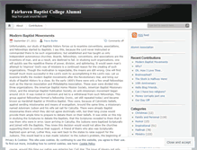 Tablet Screenshot of fbcalumni.wordpress.com