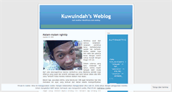 Desktop Screenshot of kuwuindah.wordpress.com