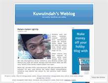 Tablet Screenshot of kuwuindah.wordpress.com