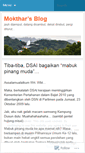 Mobile Screenshot of mokthar.wordpress.com