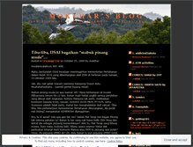 Tablet Screenshot of mokthar.wordpress.com