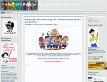 Tablet Screenshot of buonascuolaveneto.wordpress.com