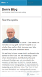 Mobile Screenshot of donrogrs.wordpress.com