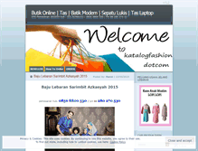 Tablet Screenshot of katalogfashion.wordpress.com
