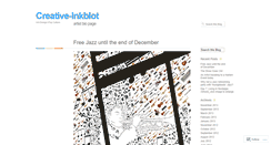 Desktop Screenshot of creativeinkblot.wordpress.com
