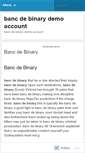 Mobile Screenshot of bwp.bancdebinarydemoaccount.wordpress.com