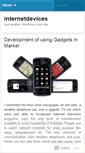 Mobile Screenshot of internetdevices.wordpress.com