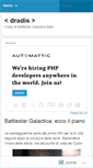 Mobile Screenshot of battlestargalacticaitalia.wordpress.com