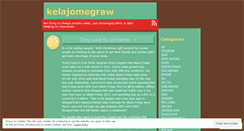 Desktop Screenshot of kelajomegraw.wordpress.com