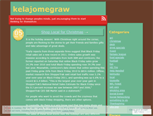 Tablet Screenshot of kelajomegraw.wordpress.com