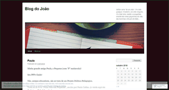 Desktop Screenshot of blogdojoao.wordpress.com