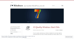 Desktop Screenshot of iheartwin.wordpress.com
