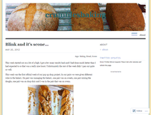 Tablet Screenshot of crumblesbaking.wordpress.com