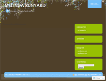 Tablet Screenshot of mbunyard.wordpress.com