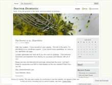 Tablet Screenshot of drdomestic.wordpress.com