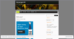Desktop Screenshot of dianazagorski.wordpress.com