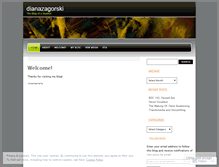 Tablet Screenshot of dianazagorski.wordpress.com