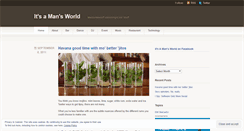 Desktop Screenshot of itsamansworldsydney.wordpress.com
