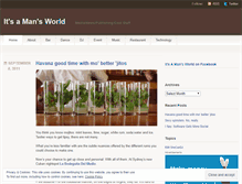 Tablet Screenshot of itsamansworldsydney.wordpress.com