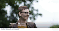 Desktop Screenshot of merjakahkonen.wordpress.com