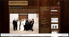 Desktop Screenshot of manolosonamission.wordpress.com