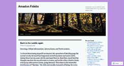 Desktop Screenshot of amadon606.wordpress.com