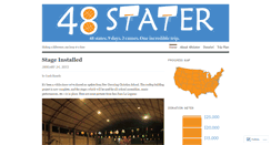 Desktop Screenshot of 48stater.wordpress.com