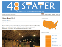 Tablet Screenshot of 48stater.wordpress.com