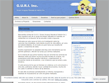 Tablet Screenshot of guriinc.wordpress.com