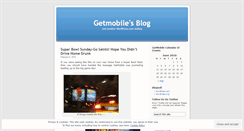 Desktop Screenshot of getmobile.wordpress.com