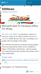 Mobile Screenshot of 505news.wordpress.com
