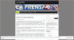 Desktop Screenshot of laprensadigital.wordpress.com