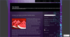 Desktop Screenshot of abisabiella.wordpress.com