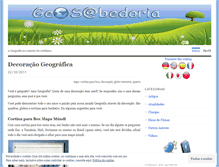 Tablet Screenshot of geosabedoria.wordpress.com