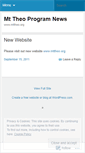 Mobile Screenshot of mttheo.wordpress.com