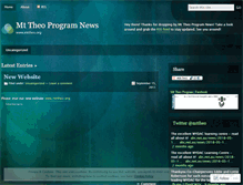 Tablet Screenshot of mttheo.wordpress.com
