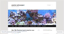 Desktop Screenshot of prairiereefproject.wordpress.com