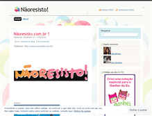 Tablet Screenshot of naoresisto.wordpress.com