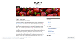 Desktop Screenshot of plentywithinreach.wordpress.com