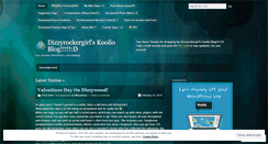 Desktop Screenshot of dizzyrockergirl.wordpress.com