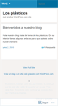 Mobile Screenshot of losplasticos.wordpress.com